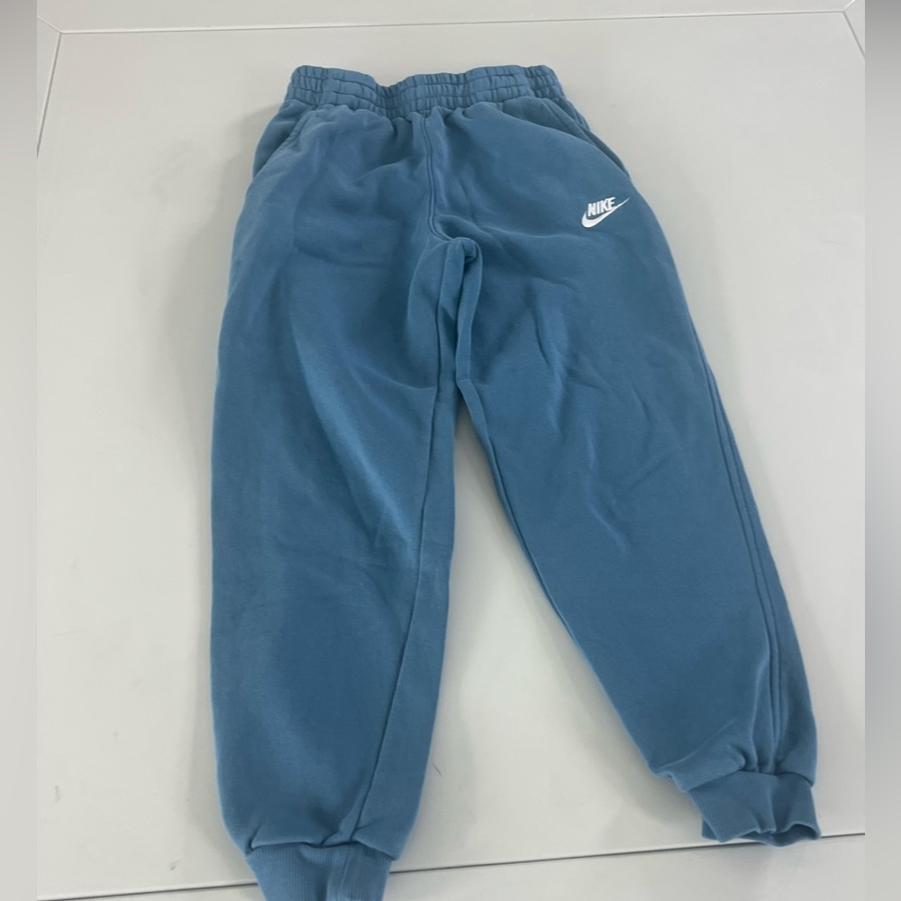 Nike Kids Teal Blue Fleece Joggers